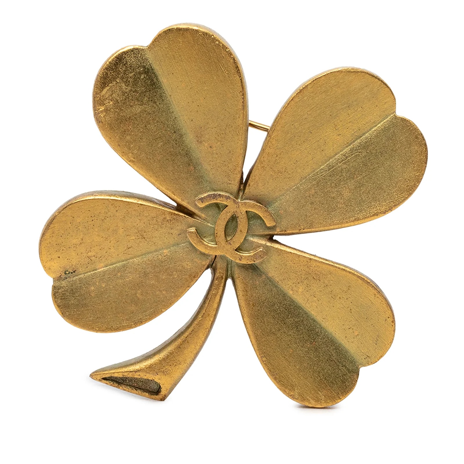 Chanel — CC Clover Brooch — Jewelry — resale