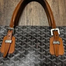 Goyard Herringbone Comor Auth Good Japan 2