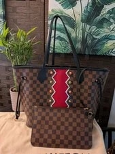 Louis Vuitton Limited Edition Karakoram Neverfull and Set ~ 2018 2