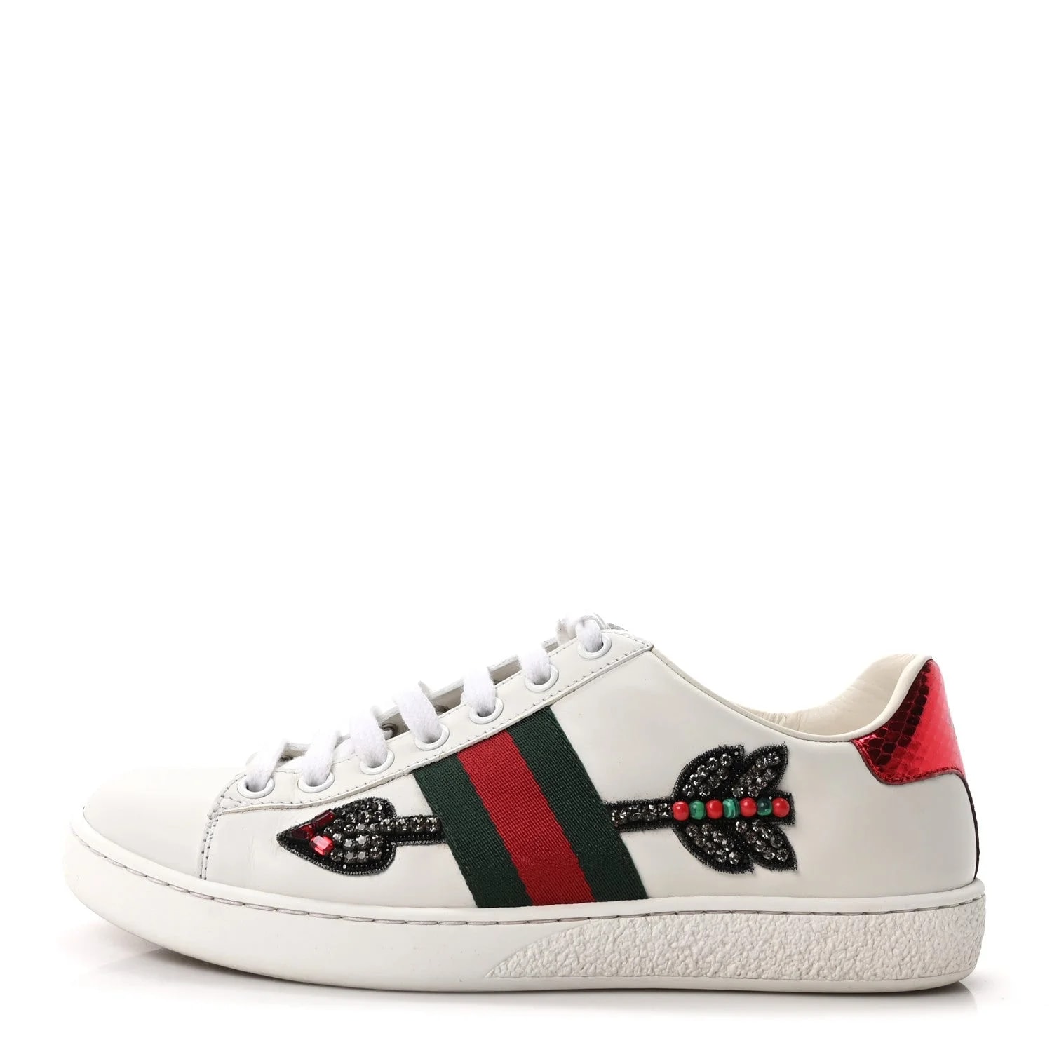 Gucci — Web Studded Arrow Ace 36 — Sneaker — resale