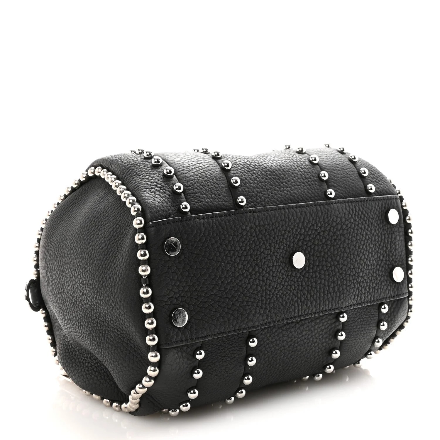 Studded Rockie Matte Rhodium 4