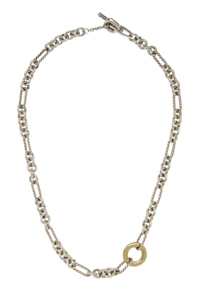 David Yurman — Figaro Chain Choker — Jewelry — resale