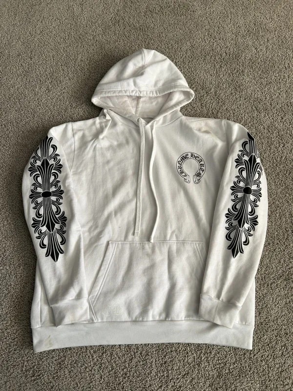 Chrome Hearts — Hearts Floral Horseshoe Hoodie — streetwear — resale
