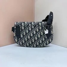 Dior Saddle Monogram Embroidered Saddle - Very Good #18KT233 4