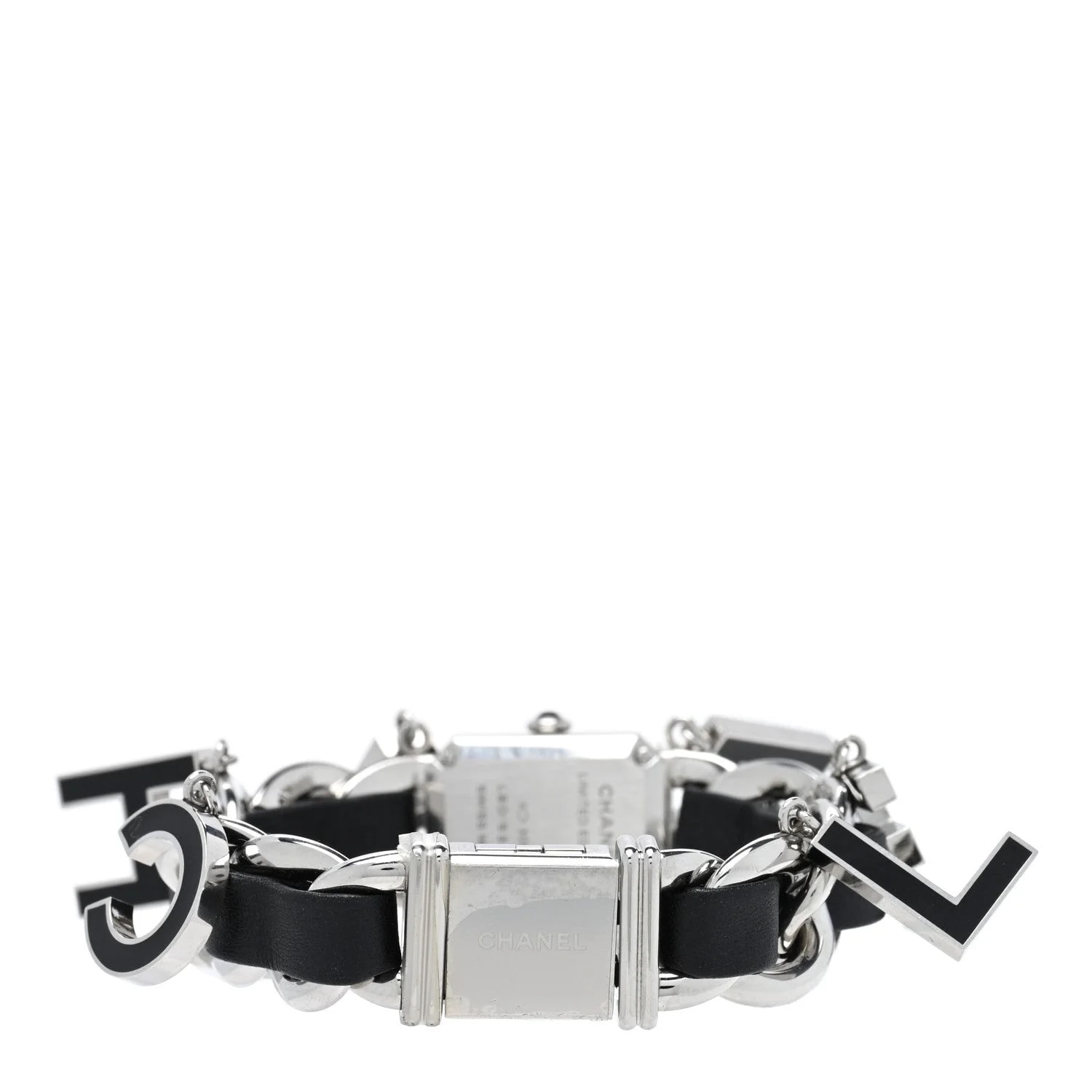 Stainless Steel Lambskin 20mm Premiere Wanted de Chanel Quartz 3