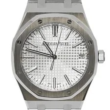 Audemars Piguet — Audemars Piguet Royal Oak Selfwinding "50th Anniversary" Silver — Watch — resale