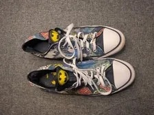 Converse Chuck Taylor All Star Batman Joker 80th Anniversary 11/’s 13 2