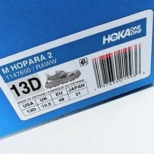 Hoka One US 13 Raw Cordura Hopara 2 Adustable Hiking Sandals 2