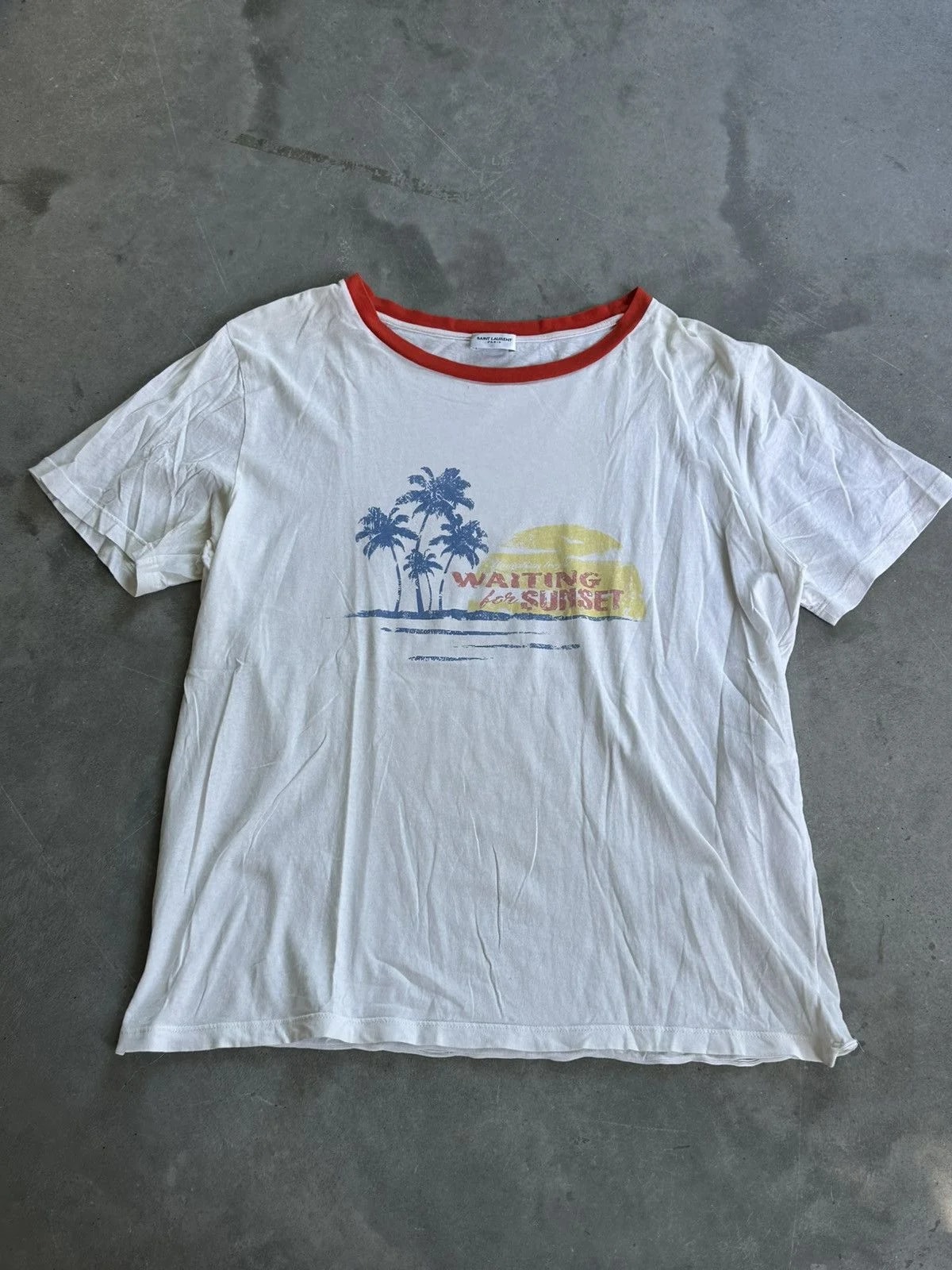 Saint Laurent — Saint Laurent Malibu Waiting for Sunset — streetwear — resale