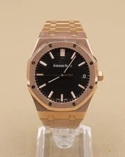 Audemars Piguet Royal Oak 15500OR Black Dial Selfwinding Bracelet 2020 Complete 2