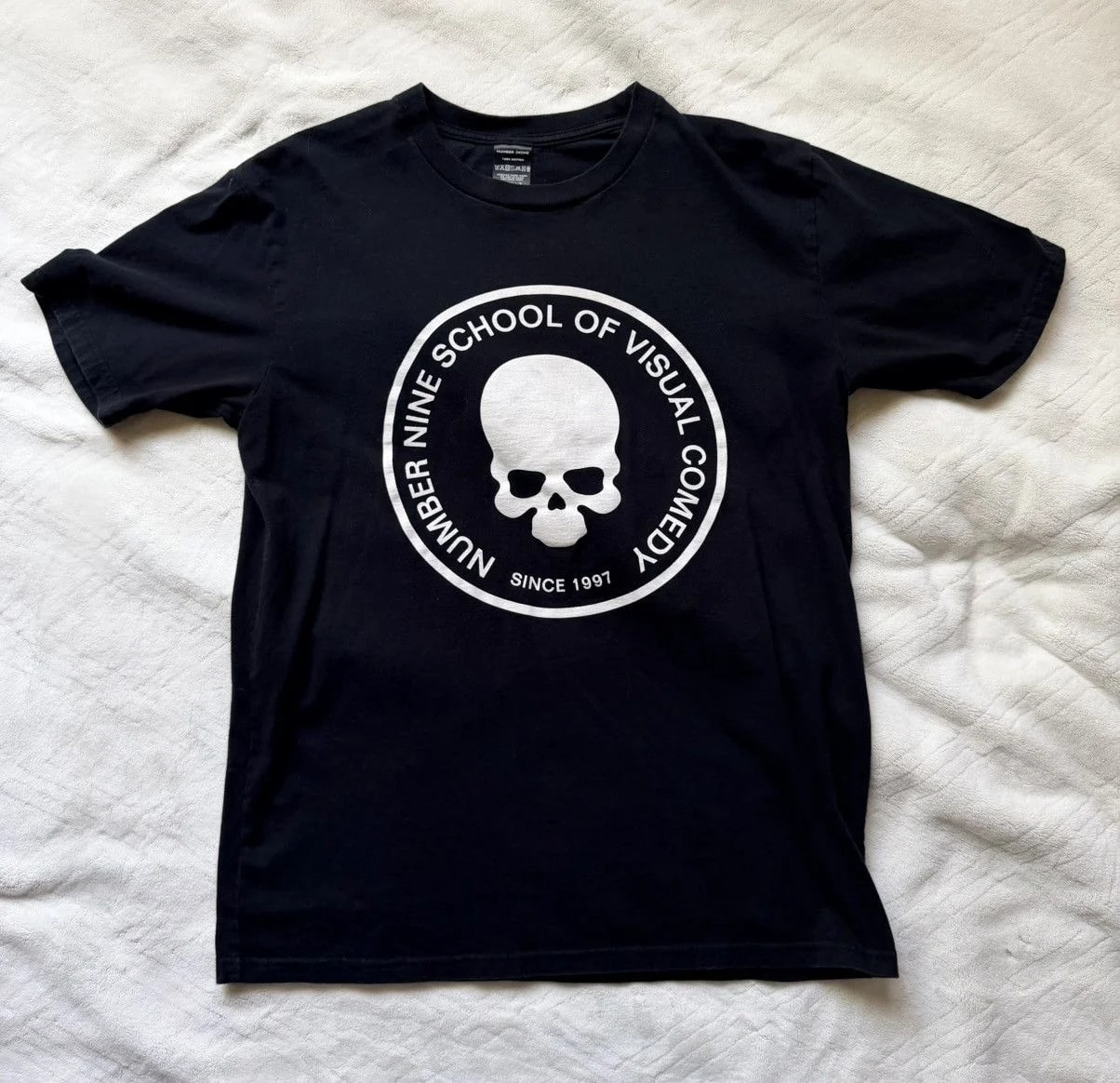Number (N)ine — Number (N)ine ‘School of Visual Comedy’ Tee — streetwear — resale
