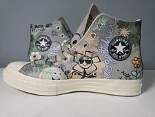 Converse Chuck 70 High Top Much Love Floral Size 10 12 3