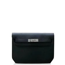 Noir — Hermes Kelly Depeches 25 89 Noir Togo (sc072726b7r) — Handbag — resale