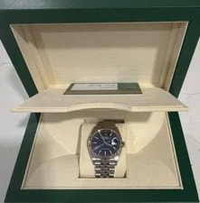 Rolex Ref:126234 Year 2020 Blue Dial Fluted Bezel Jubilee Bracelet/Box and Card 3