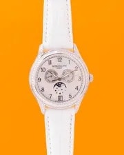 Patek Philippe — Patek Philippe Annual Calendar 38mm 4948G-010 Factory Diamond Mother of Pearl di — Watch — resale