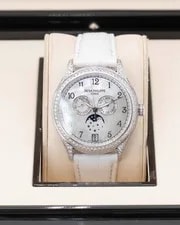Patek Philippe Annual Calendar 38mm 4948G-010 Factory Diamond Mother of Pearl di 4