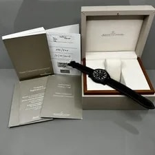 Jaeger-LeCoultre Master Compressor JLC Black Q204C470 Box and Papers New Strap 3