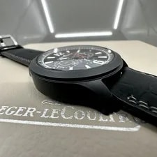 Jaeger-LeCoultre Master Compressor JLC Black Q204C470 Box and Papers New Strap 4