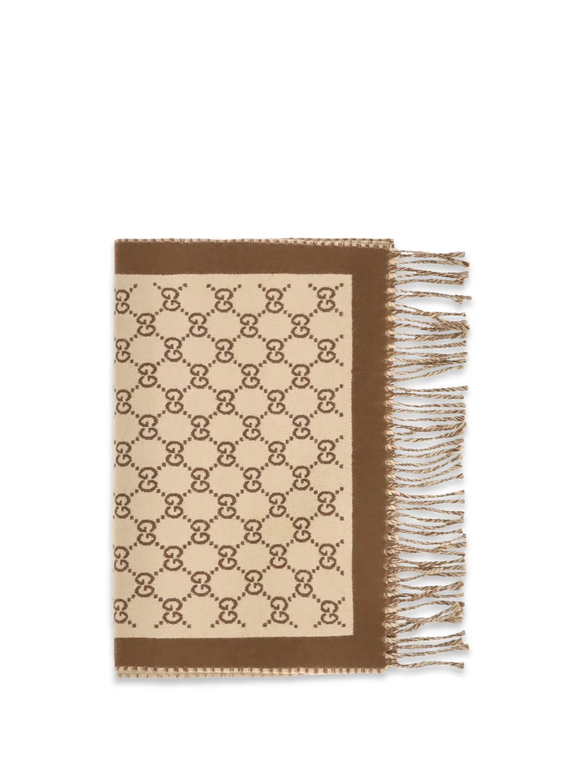 Gucci — Gucci GG All-Over Scarf — Ovis Aries Scarfs — Accessory — resale