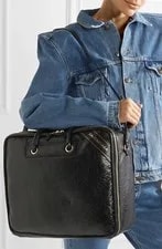 Balenciaga — •••Auth. $1,895.00 Balenciaga Crinkled Blanket M Great Condition — Handbag — resale