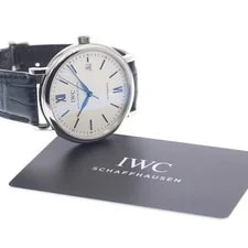 IWC — IWC Portofino IW356527 40mm SS Silver Dial Automatic Date #C3972 — Watch — resale