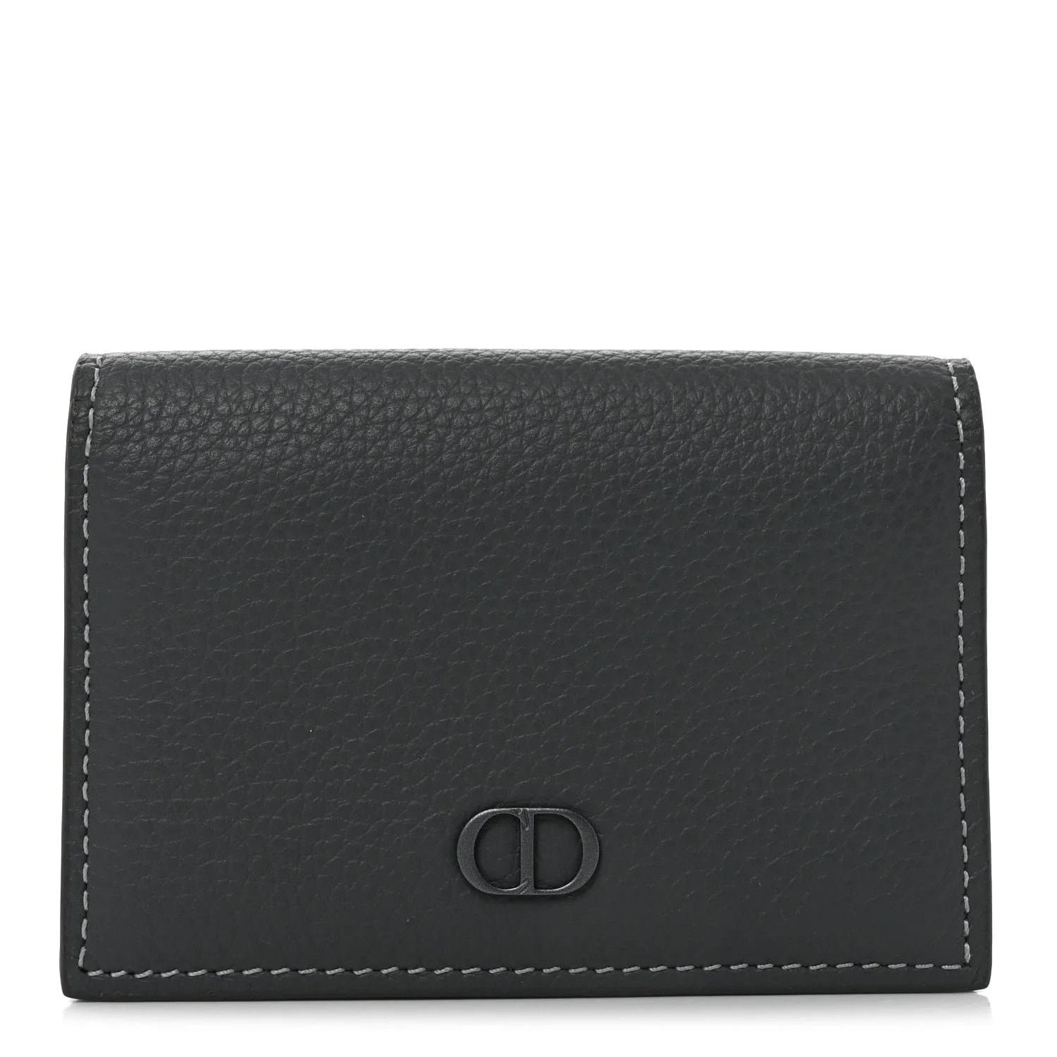 Dior — Grained CD Icon Wallet — Accessory — resale