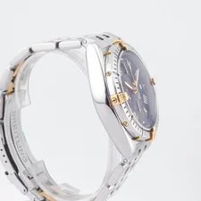Breitling Crosswind Chronograph Stainless Steel/Yellow Gold B13355 Box &... 3