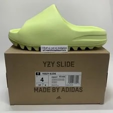 Adidas — Adidas Yeezy Slide Glow Size 4 HQ6447 Kanye West Slide 2022 Restock — Sneaker — resale
