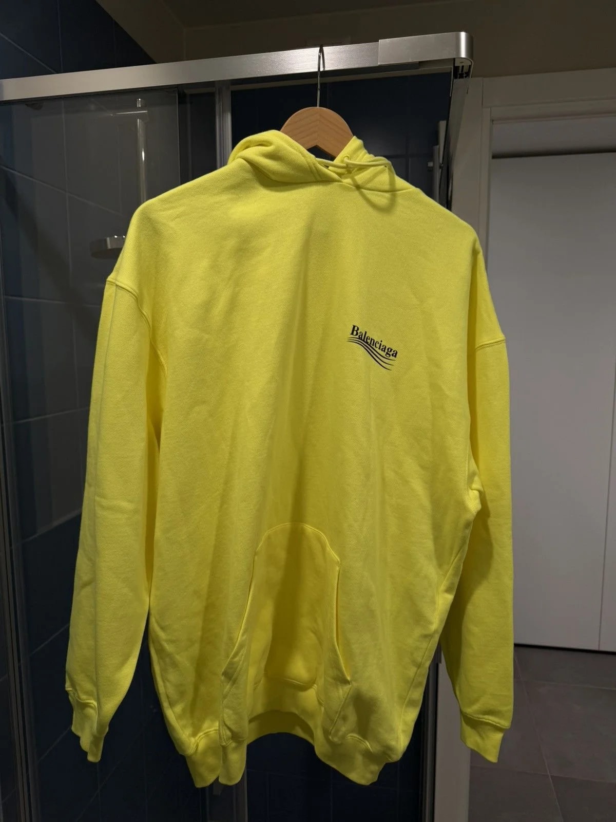 Balenciaga — Neon Balenciaga Campaign Hoodie — Clothing — resale