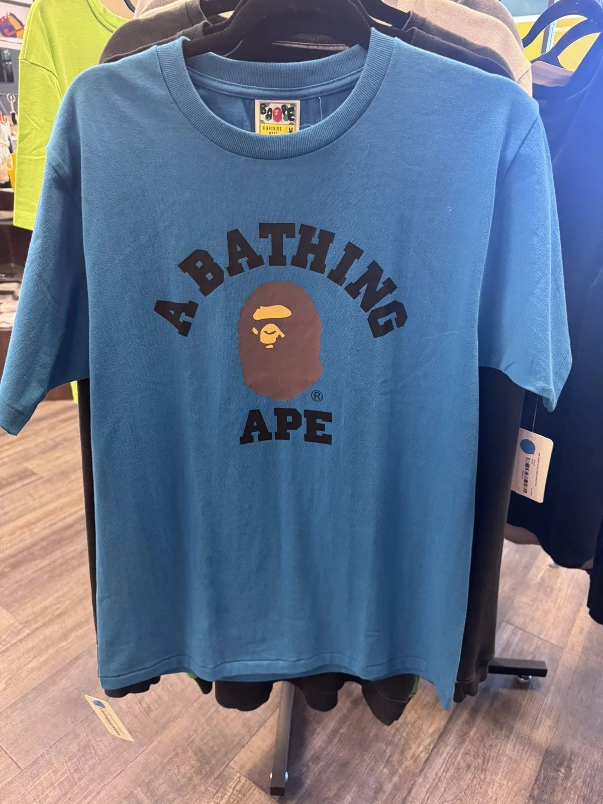 BAPE — Bape College Tee () — streetwear — resale