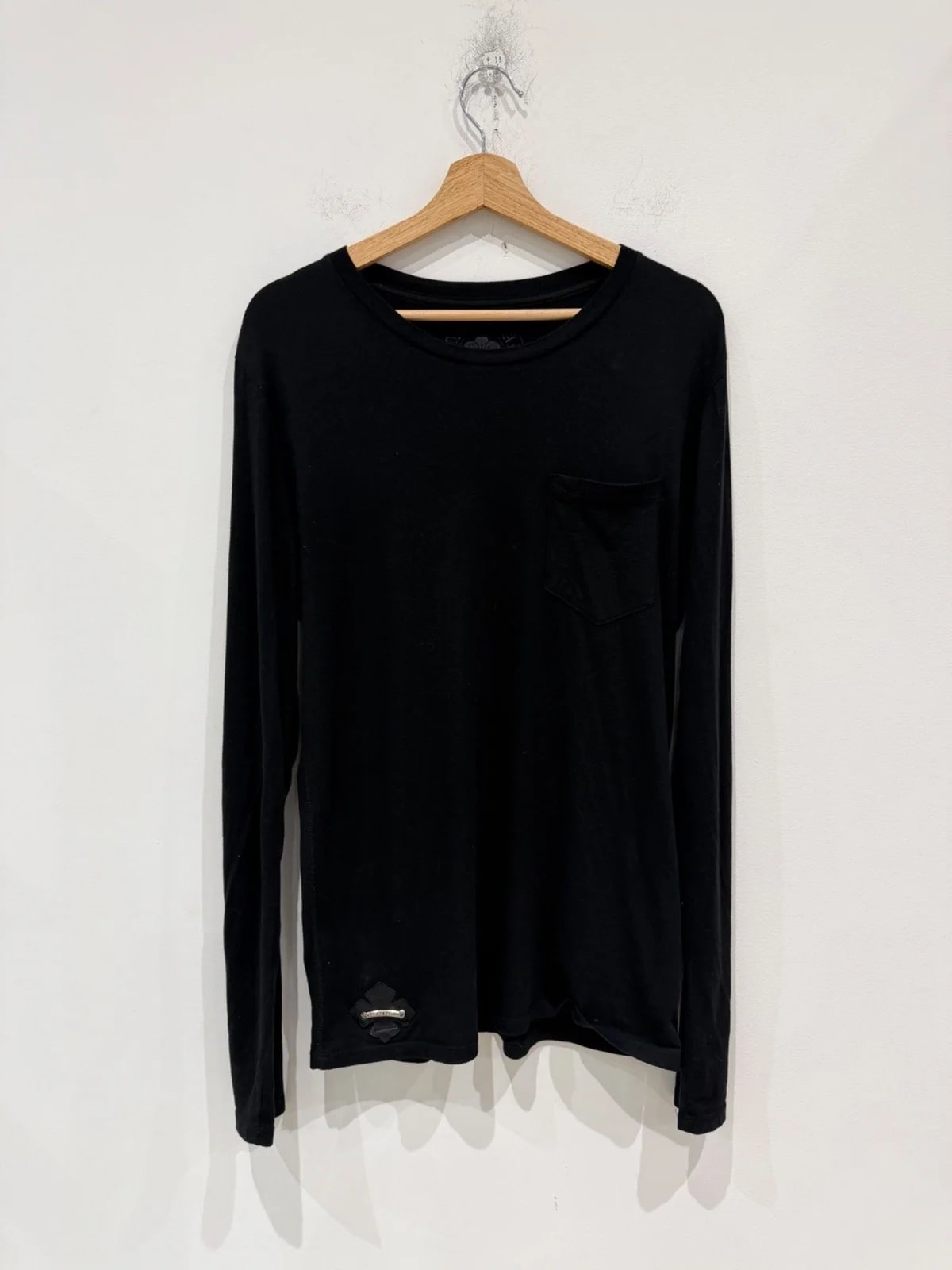 Chrome Hearts — Hearts Long Sleeve Patch T-shi — streetwear — resale