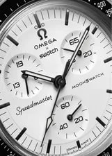 Swatch Moonswatch 1965 Speedmaster Nasa Silver New W/ Box 3