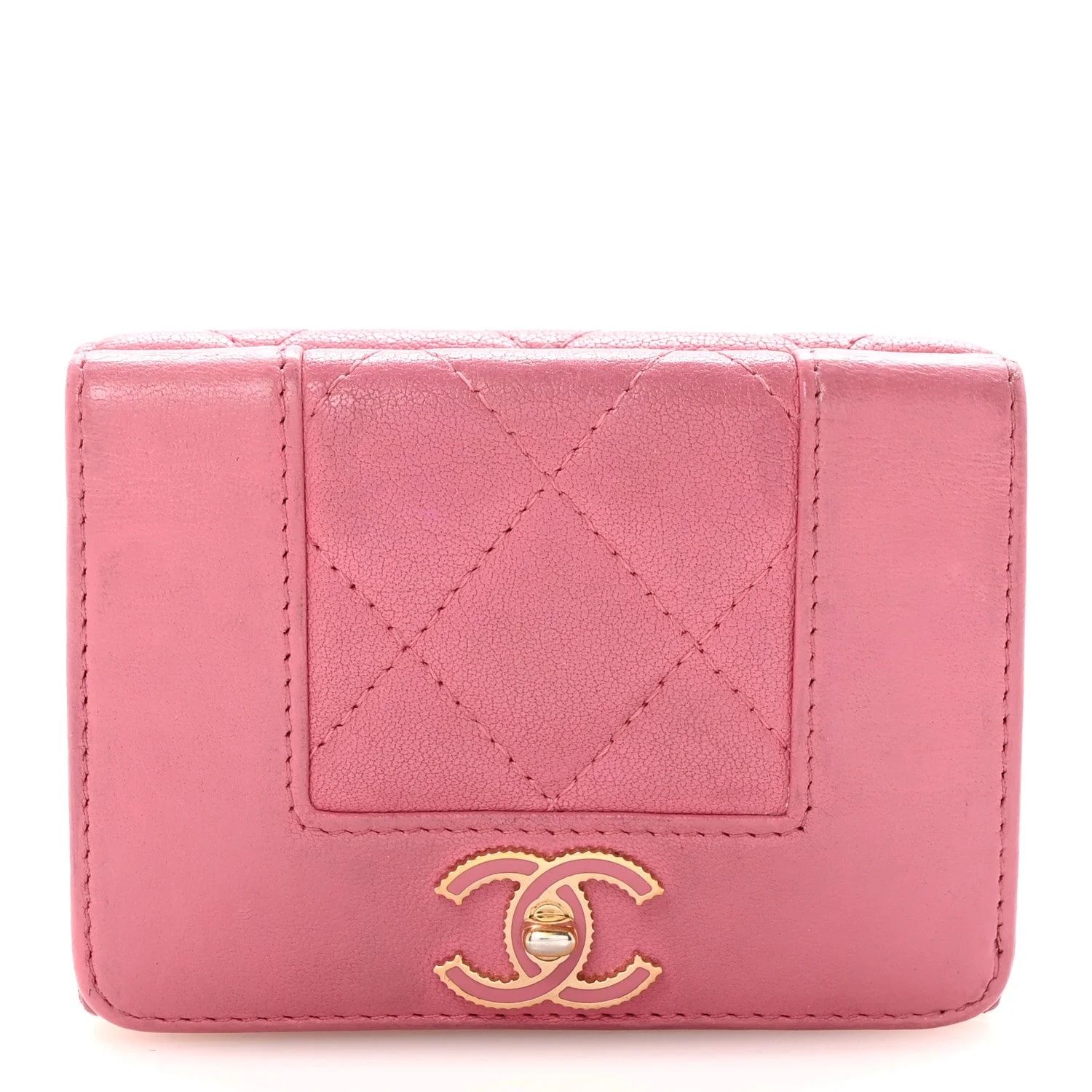 Chanel — Mademoiselle Trifold Wallet Dark — Accessory — resale