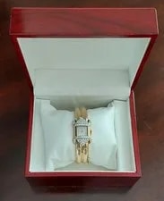 Unique Patek Philippe 48 Diamond & 14K Gold ART Deco Bangle , 1945! 3