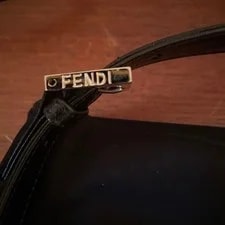 Fendi Mamma Baguette Cotton 12cm H 30cm W 3