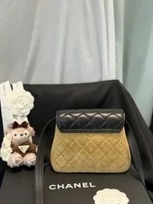 Chanel & Quilted Flap Crossbody CC Turnlock [] 2