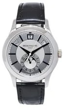 Patek Philippe Annual Calendar 5205 18k White Gold Silver/Gray Dial 5205G 2