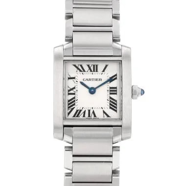 Cartier Tank Française Small Model in Steel, Ref: - 2384, Circa 2000 3
