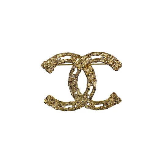 Chanel — Chanel CC Camellia Flower Brooch — Jewelry — resale
