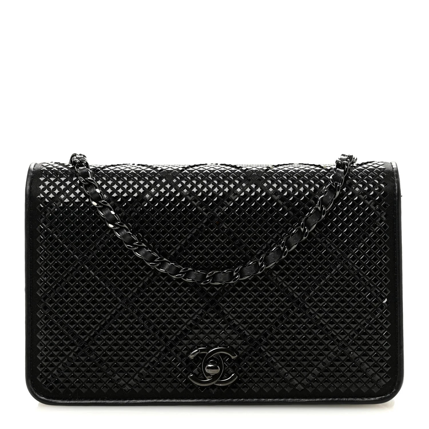 Chanel — Studded Wallet on Chain WOC — Handbag — resale