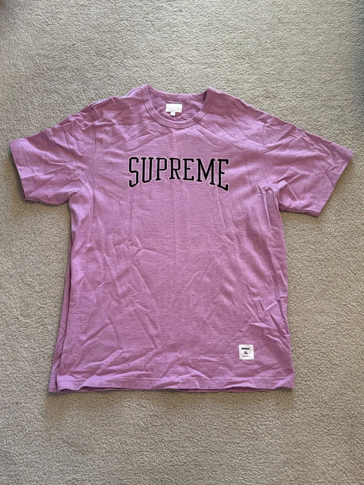Supreme — Supreme Cut & Sew Tee — streetwear — resale