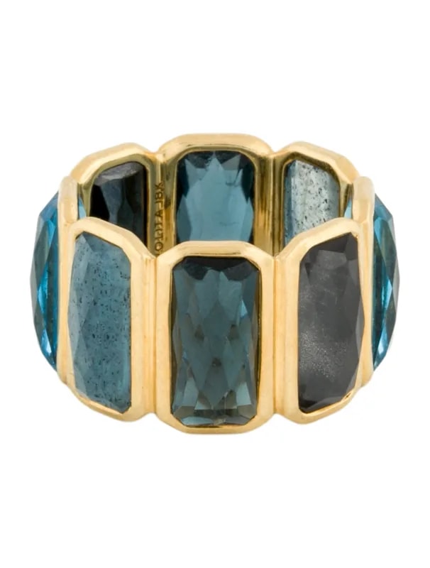 Ippolita — 18K Multistone Wonderland Band — Jewelry — resale