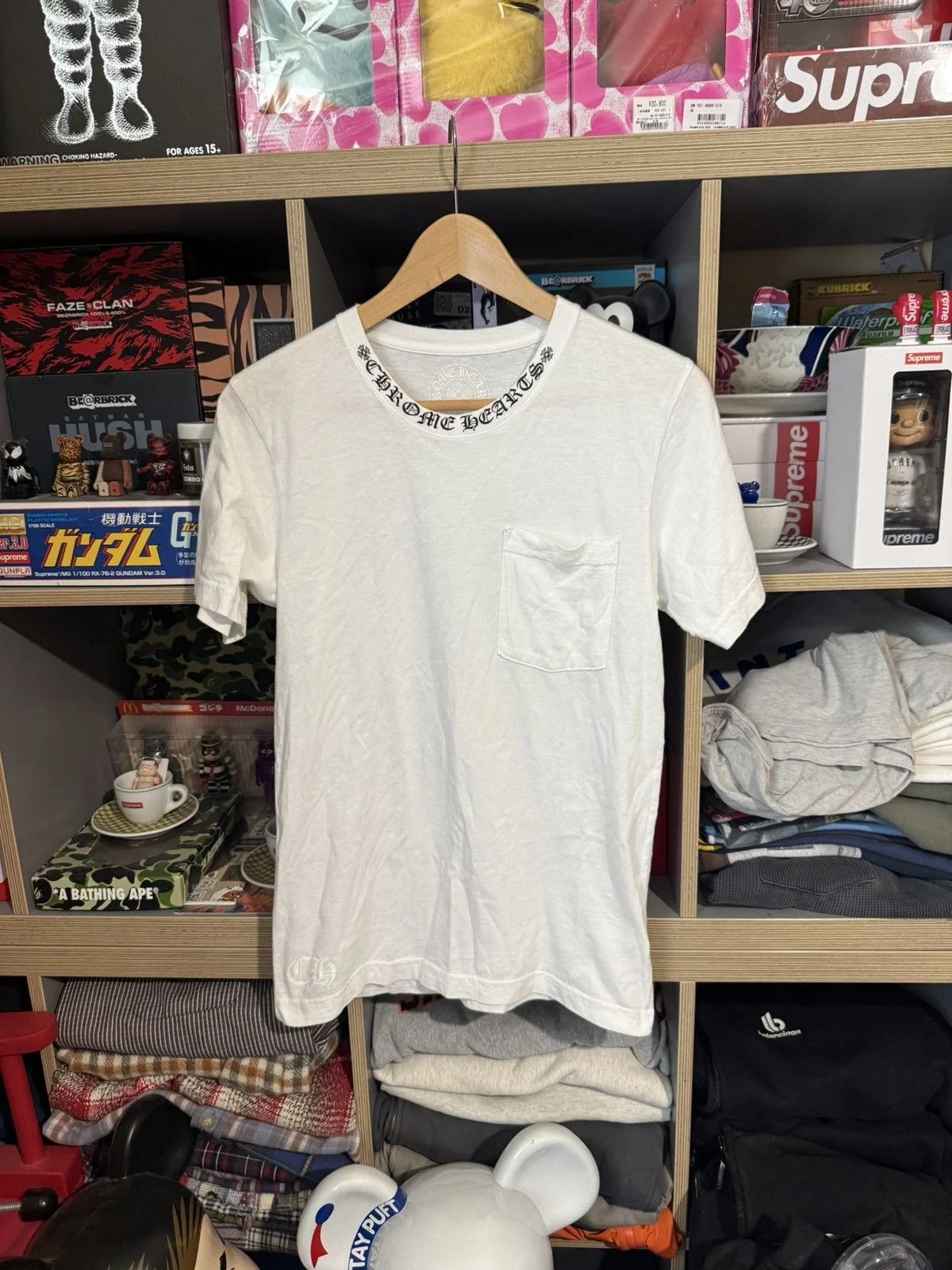 Chrome Hearts — Hearts / Neck Logo T-Shirt — streetwear — resale