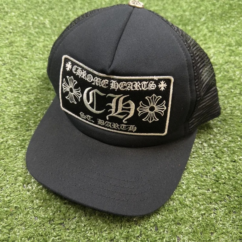 Chrome Hearts — Hearts St Barth CH Trucker Hat — Clothing — resale