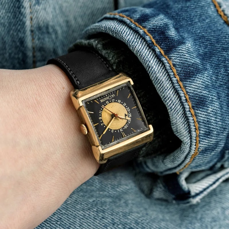 1950s LeCoultre 'General Wayne' in 14k Yellow Gold 2