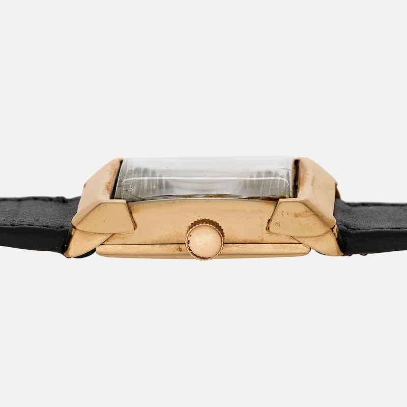 1950s LeCoultre 'General Wayne' in 14k Yellow Gold 3