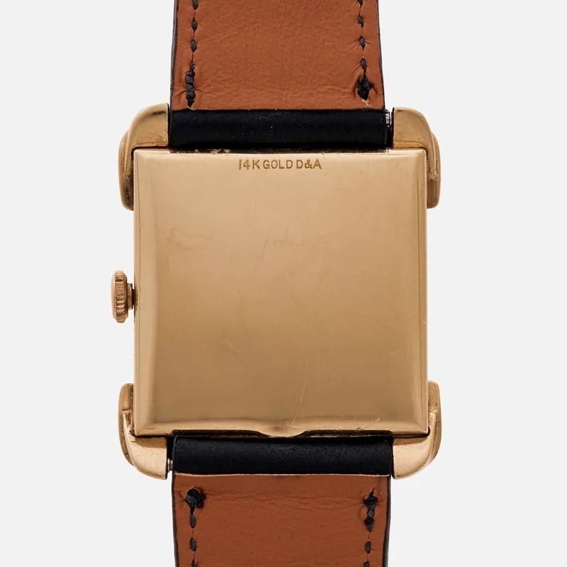 1950s LeCoultre 'General Wayne' in 14k Yellow Gold 4