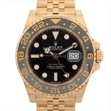 Rolex — Rolex GMT Master II 126718GRNR YG AT Black Dial — Watch — resale