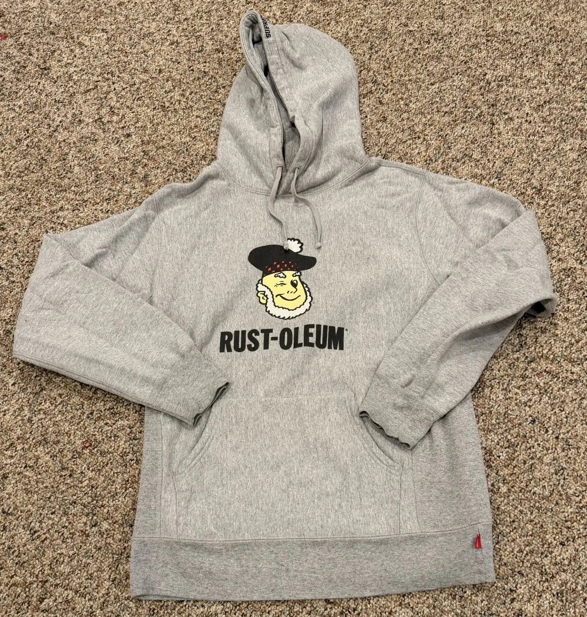 Supreme — Supreme Rustoleum Hoodie Large Large Excellent — streetwear — resale