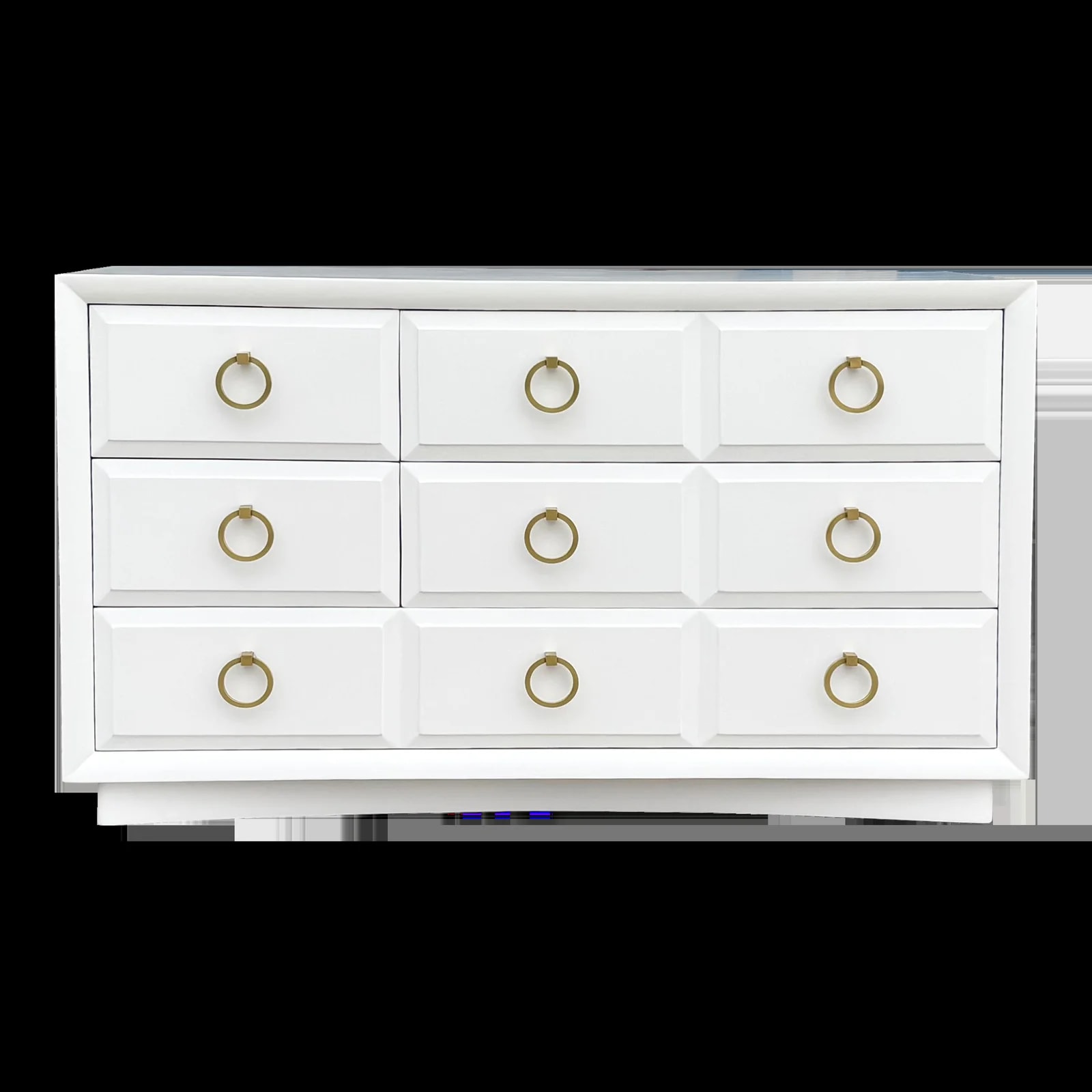 Widdicomb — 1960s Mid-Century and Nine-Drawer Dresser By T.h. Robsjohn-Gibbings for Widdicomb — Furniture — resale